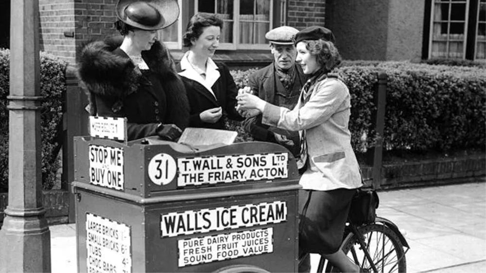 ice cream stall